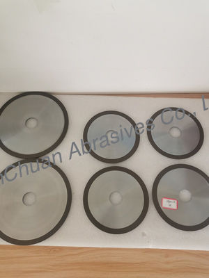 कार्बाइड टंगस्टन चुंबकीय ग्लास क्वार्ट्ज के लिए राल बॉन्ड डायमंड सीबीएन कटिंग व्हील: