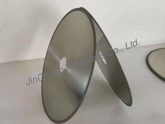 1.2 मिमी पतला इलेक्ट्रोप्लेटेड सीबीएन पीस व्हील एल्यूमिनियम ऑक्साइड सैंडिंग डिस्क