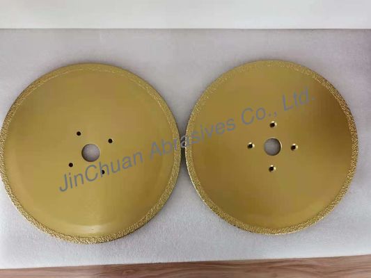 D20/25 ग्रिट सिन्जेड डायमंड व्हील्स 300*10*30*12*R2.9