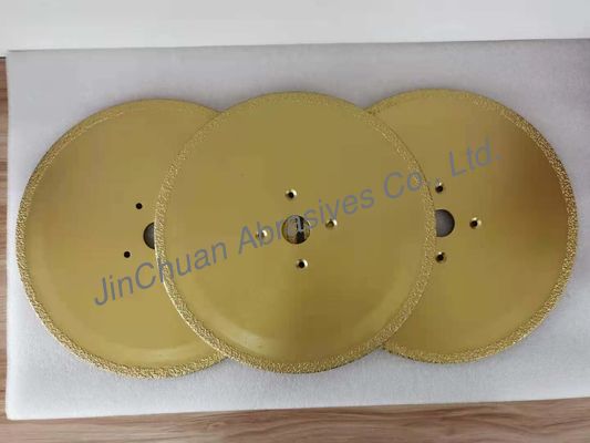 D20/25 ग्रिट सिन्जेड डायमंड व्हील्स 300*10*30*12*R2.9