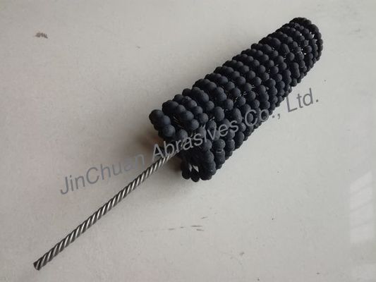 240 ग्रिट फ्लेक्स होन ब्रश 50 * 80 * 200 * 350 औद्योगिक पॉलिशिंग सतह परिष्करण