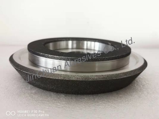 स्टील बॉडी के साथ ग्रे इलेक्ट्रोप्लेटेड सीबीएन ग्राइंडिंग व्हील्स युग्मित