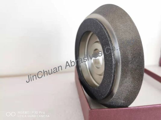 स्टील बॉडी के साथ ग्रे इलेक्ट्रोप्लेटेड सीबीएन ग्राइंडिंग व्हील्स युग्मित