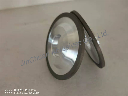 राल बॉन्ड डायमंड एब्रेसिव ग्राइंडिंग व्हील 3A1 100 * 11 * 32 * 6 * 4 D240 # 100%