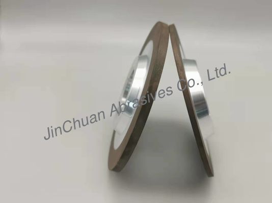 लंबी उम्र 100 * 32 * 13 * 5 मिमी राल डायमंड पीस डिस्क व्हील