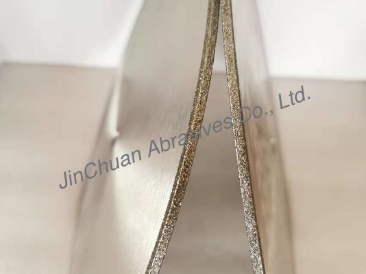 D35/40 ग्रिट्स इलेक्ट्रोप्लेटेड डायमंड ग्राइंडिंग व्हील्स कटिंग डिस्क 350*4*25.4*4mm