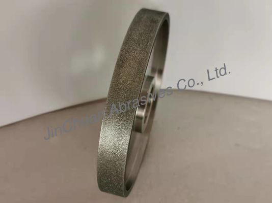 इलेक्ट्रोप्लेटेड सीबीएन डायमंड व्हील वुडटर्निंग बी 80/100 ग्रिट 152 * 12.7 * 34.93 * 5 मिमी